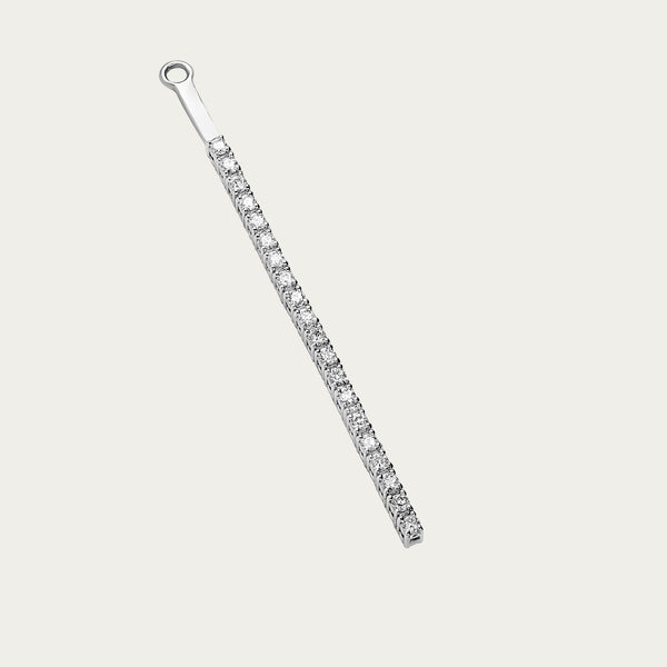 Essential Tennis Earring With Diamond