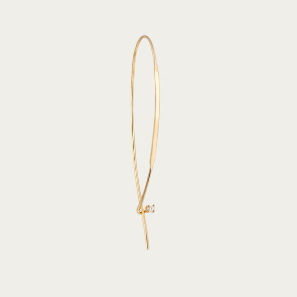 Aria Earring in Gold and Diamonds
